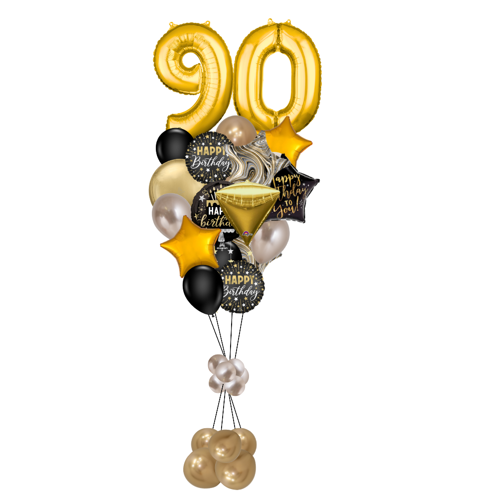 90th Birthday Elegant Age Designer's Choice Bouquet