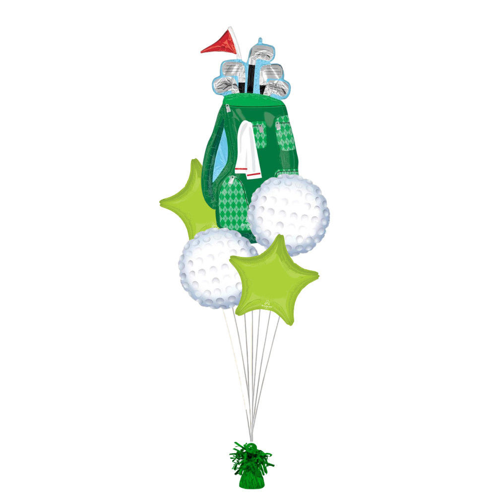 Minimal Golf Balloon Bouquet