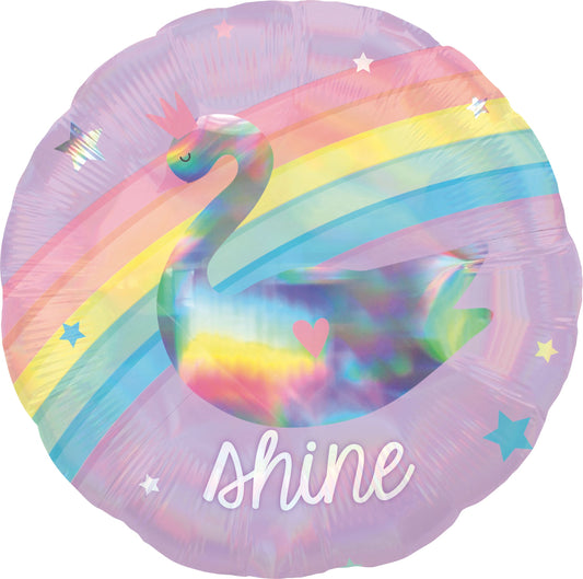 Unicorn and Swan Magical Foil Balloon