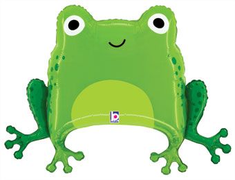 Cute Green Frog balloon (28 Inch)