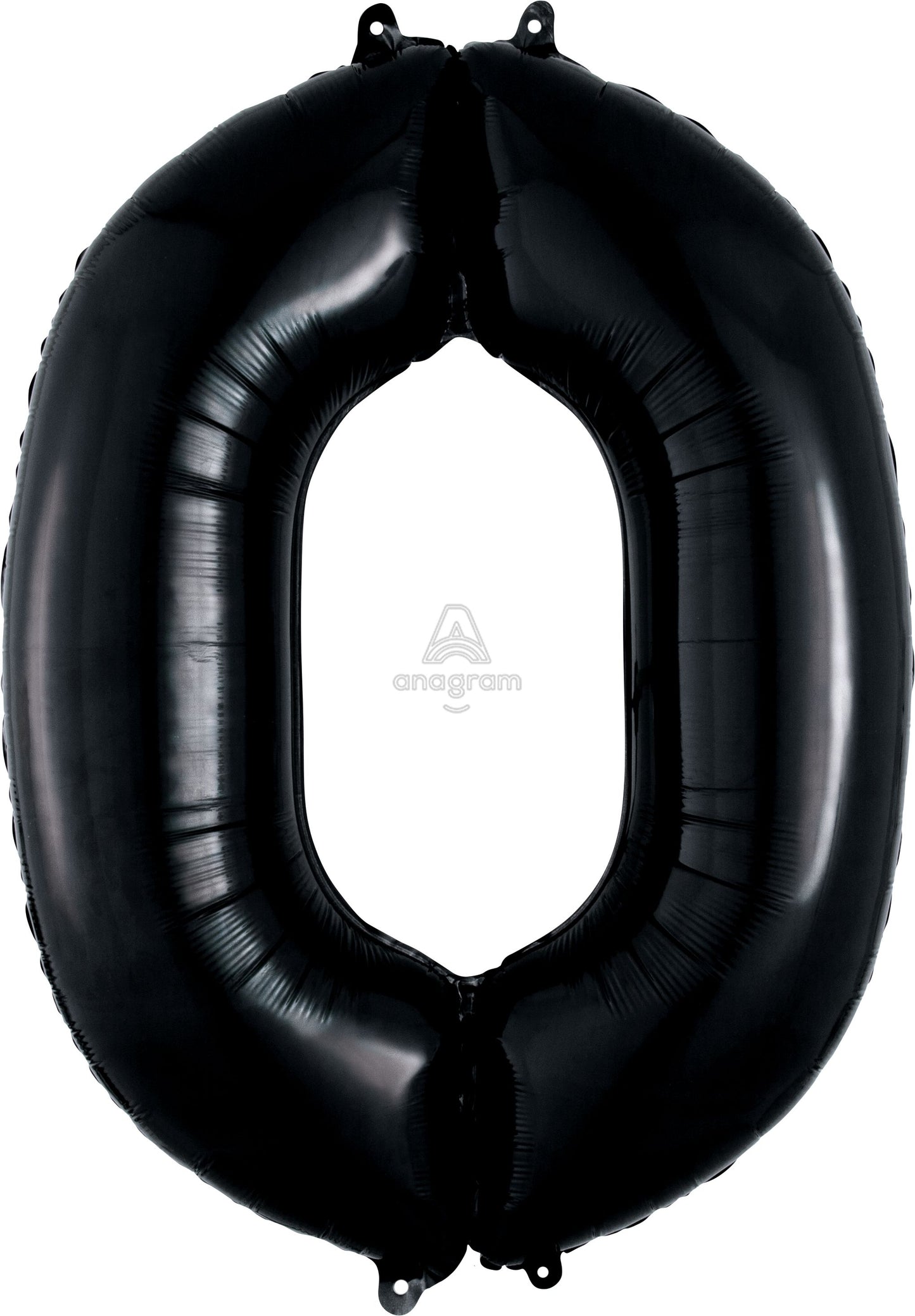 Floating Black Number "0" Balloon (3 Foot or 34 Inch)