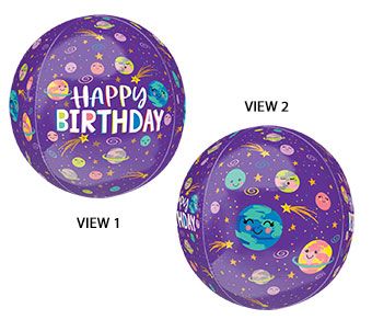 ORBZ HB SMILING GALAXY Balloon