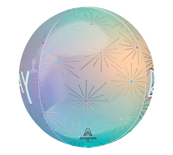 Pastel Dream Birthday Orbz Balloon