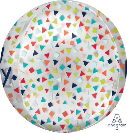 Happy Birthday Reason to Celebrate Orbz Balloon (16 Inch)