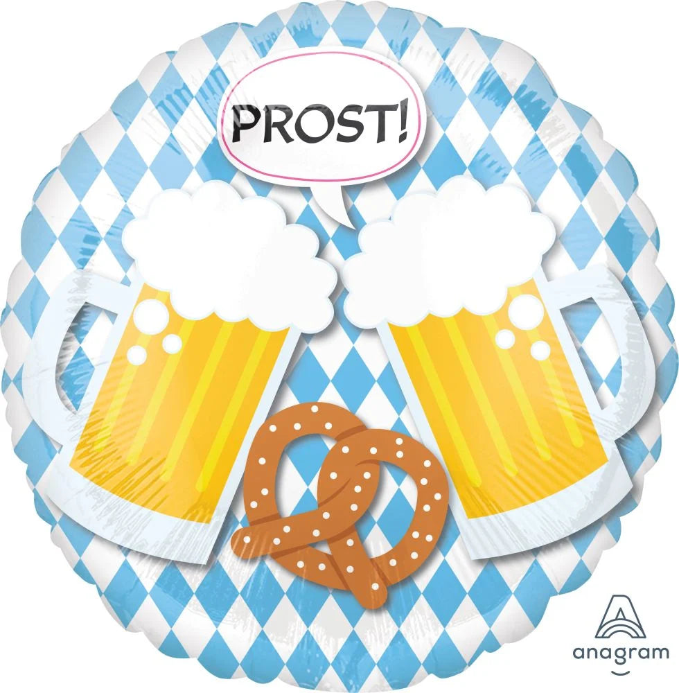 Oktoberfest Biergarten Foil Balloon