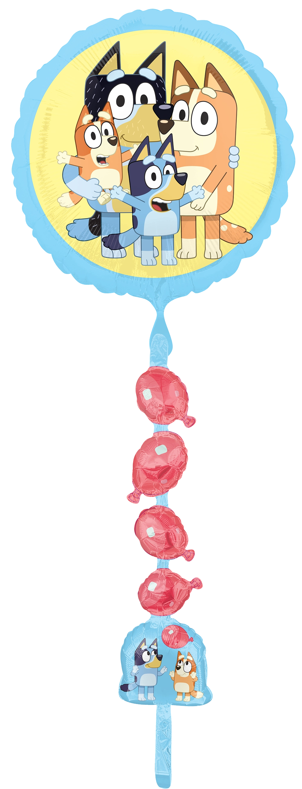 Bluey Family Tails Airwalker Balloon (63 Inch)