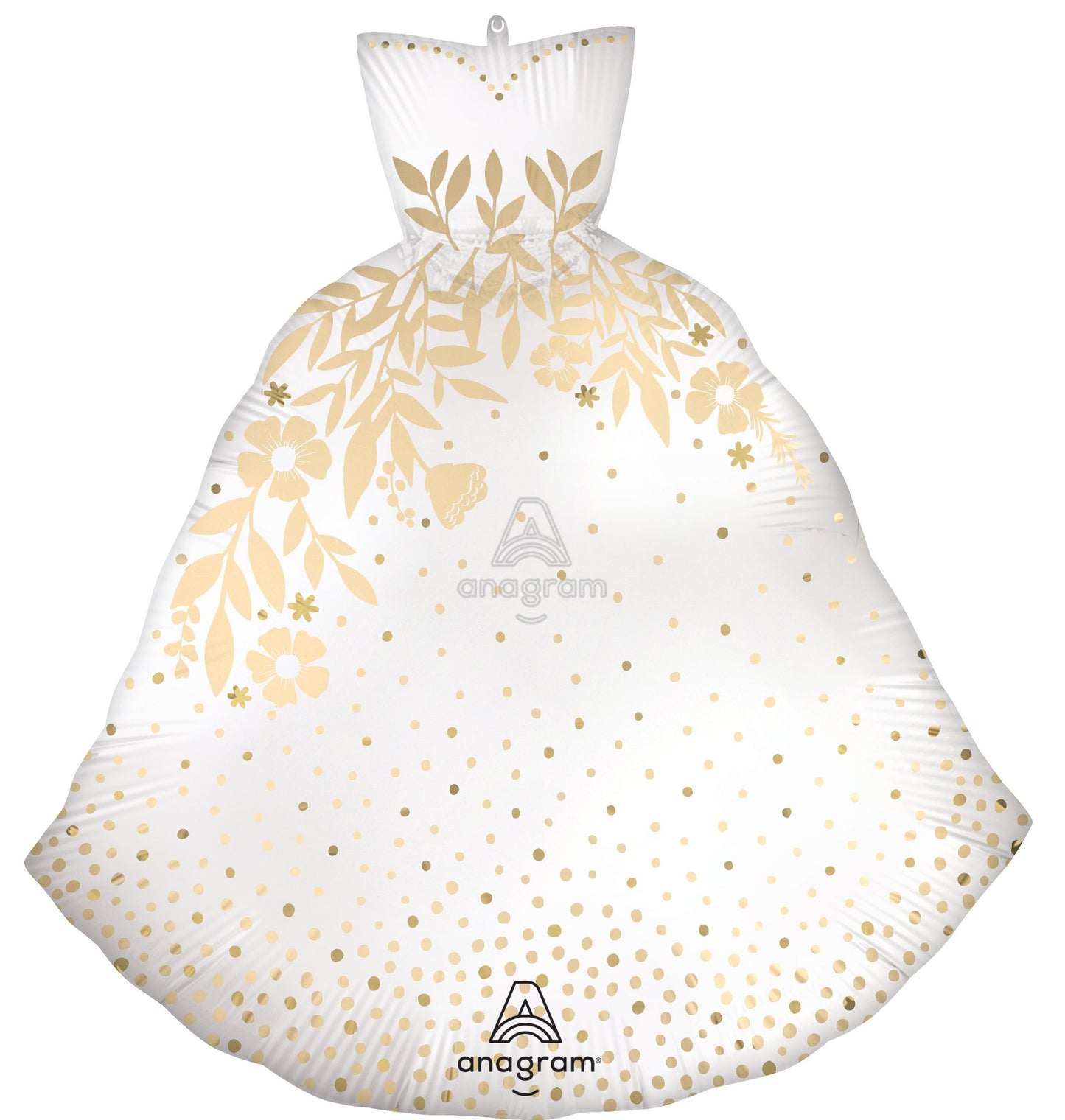 Satin Bridal Gown Dress Balloon (29 Inch)