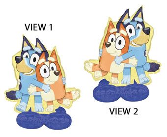 Bluey and Bingo Airloonz Balloon (49 Inch)