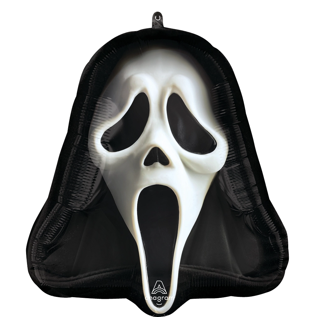 Ghost Face Scream Movie Foil Balloon