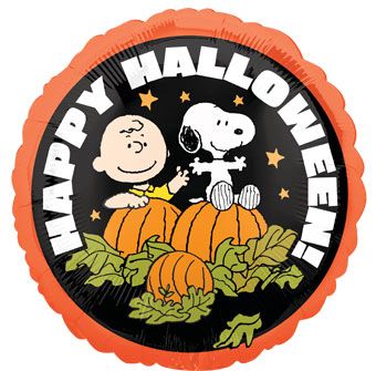 Snoopy Pumpkin Peanuts Foil Balloon (18 Inch)