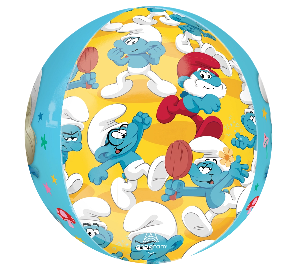 Smurfs Characters Orbz Balloon (15 Inch)