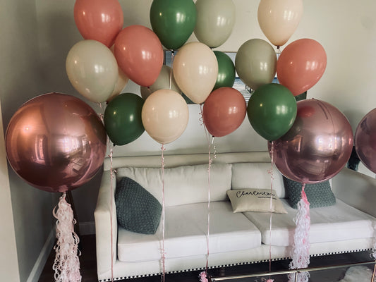 Rosewood Latex Balloon (11 Inch)