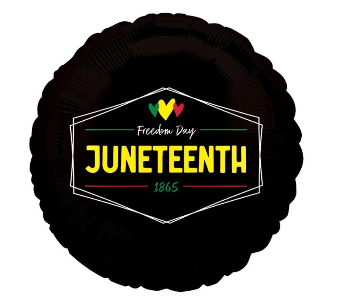 Juneteenth Freedom Day Foil Balloon