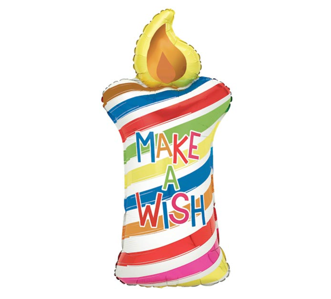 Make A Wish Candle Balloon