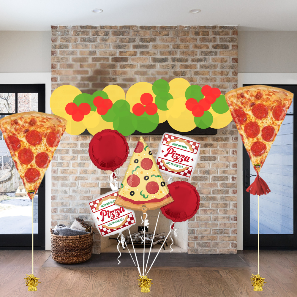 Pizza Balloon Decor Package