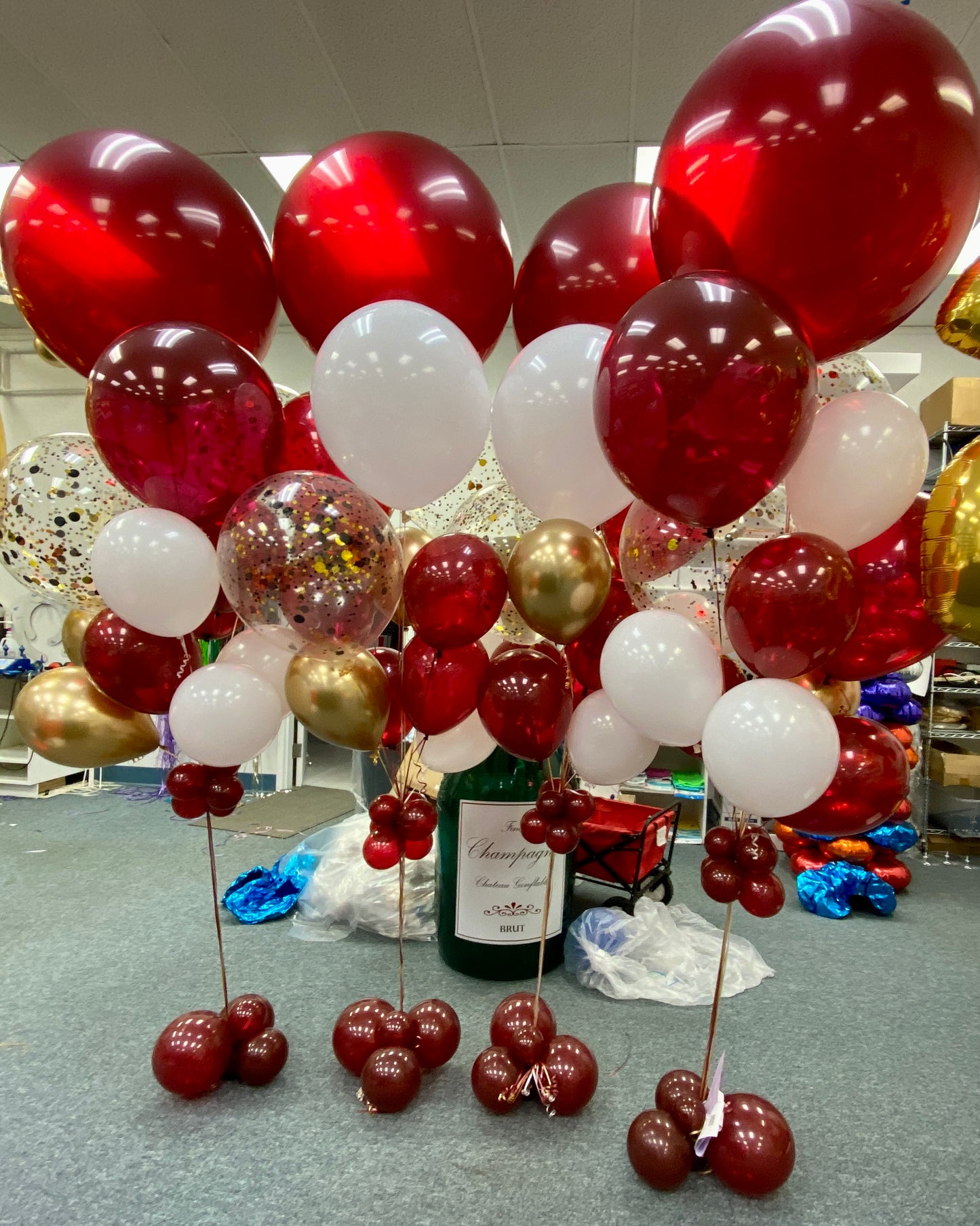 Custom Large Organic Latex Bouquets