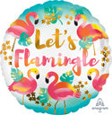 Let's Flamingle Flamingo Balloon (18 Inch)