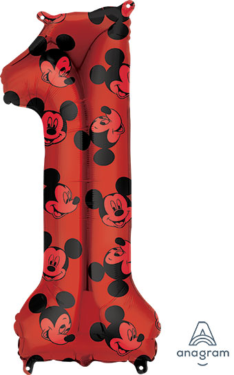 Mickey First Birthday Number One Balloon (34 Inch)