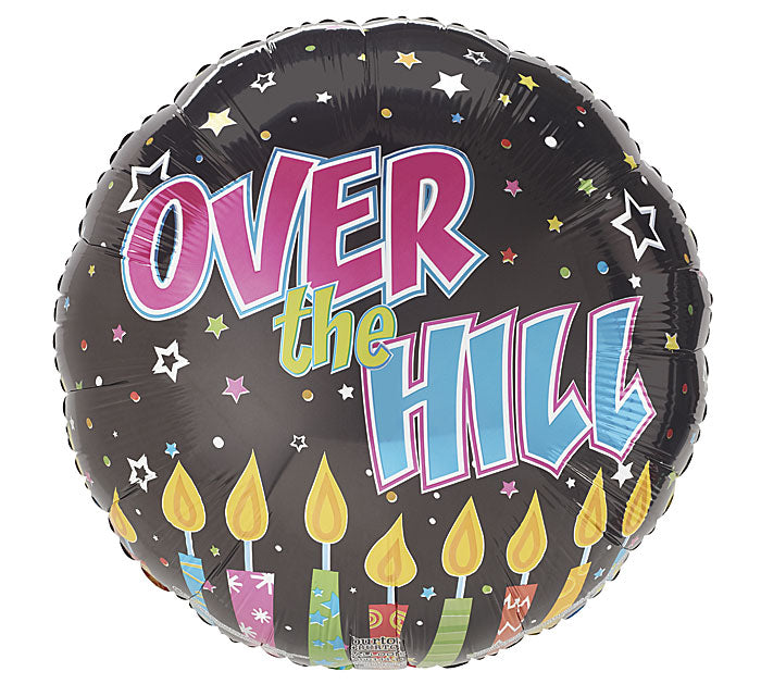 Over the Hill Candles Balloon (18 Inch)