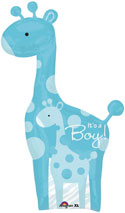 It's a Baby Giraffe Safari Balloons (42 Inch)