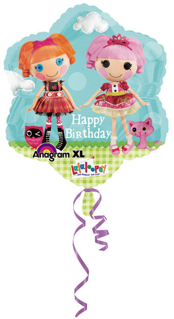Happy Birthday La la Loopsy Doll Balloon (15 Inch)