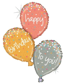 Happy Birthday To You! Metallics Balloon (40 Inch)