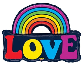 Bright Love Rainbow Balloon (37 Inch)