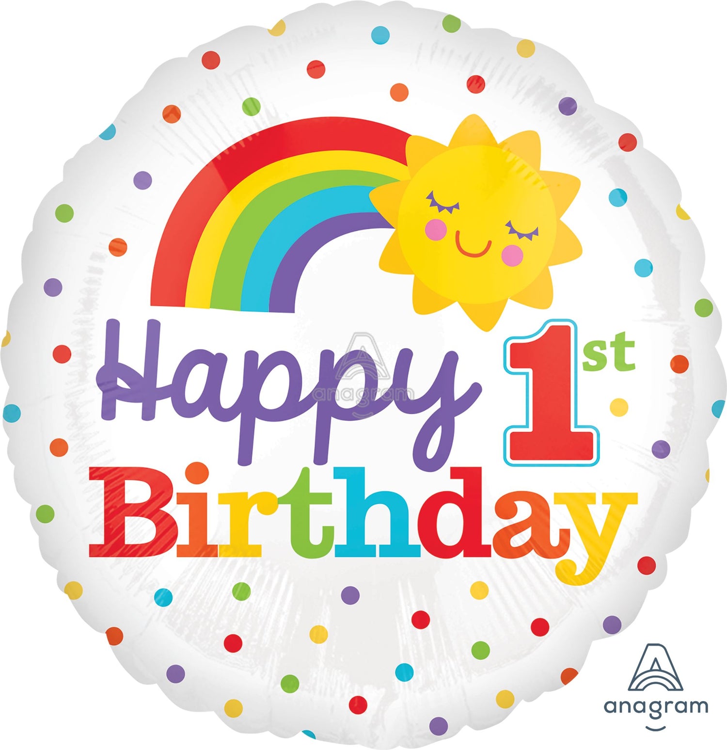 First Birthday Balloons