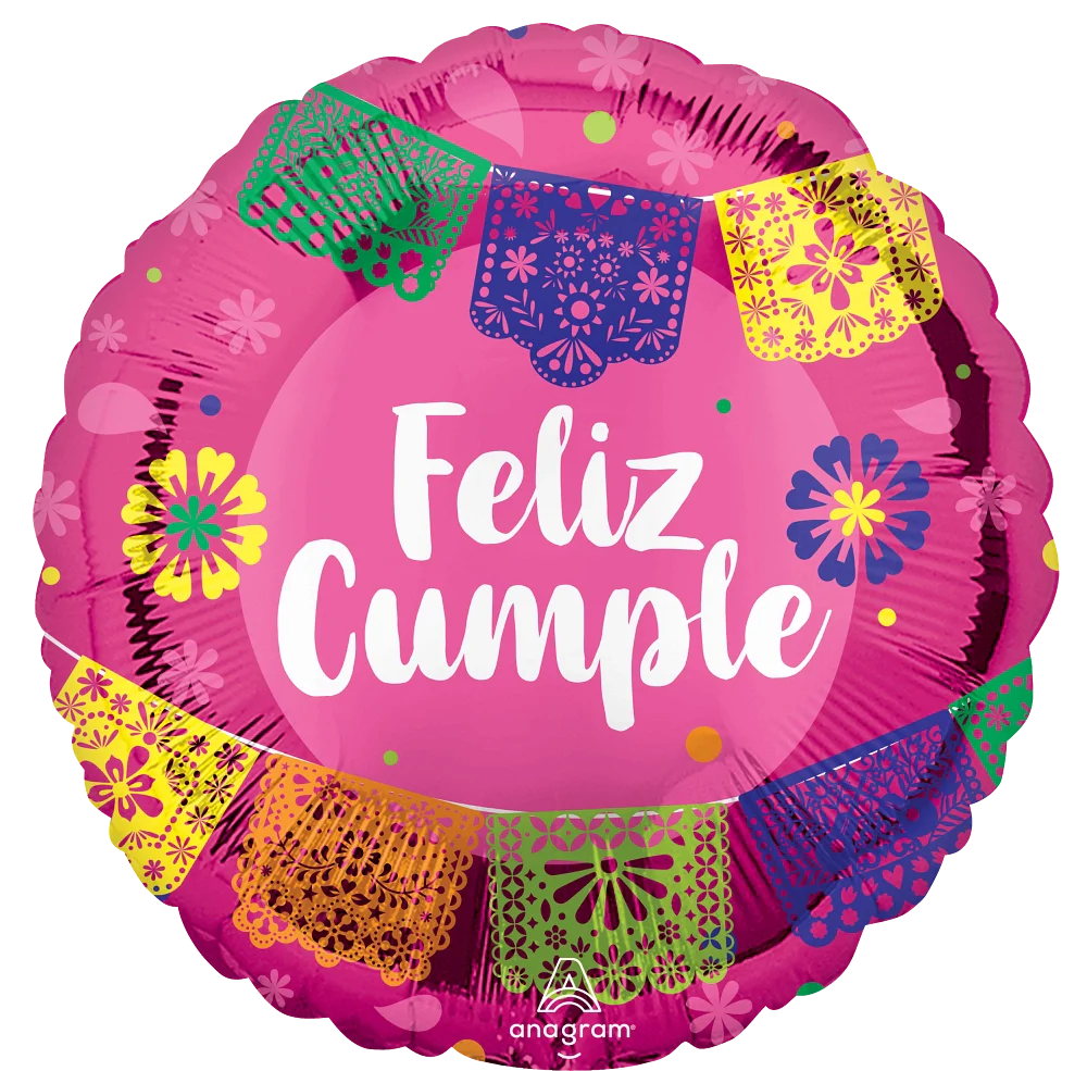 Feliz Cumpleanos Globos Balloons