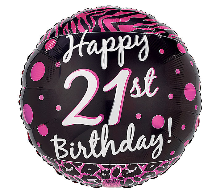 21st Birthday Balloons
