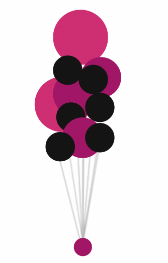 Organic Latex Bouquets