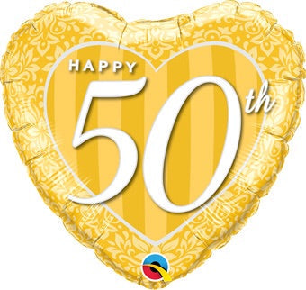 50th Anniversary Balloons
