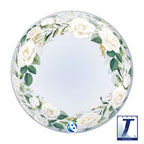 Wedding Floral Bubble Balloon (22 Inch)