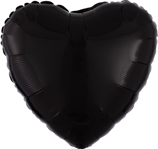 Black Heart Balloon (18 Inch)