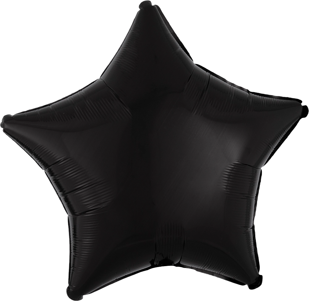 Black Star Balloon (18 Inch)