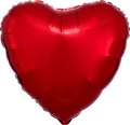 Red Heart Balloon (18 Inch)