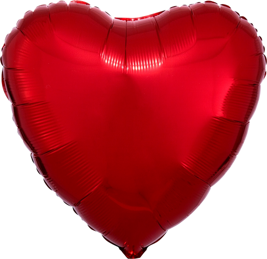 Red Heart Balloon (18 Inch)
