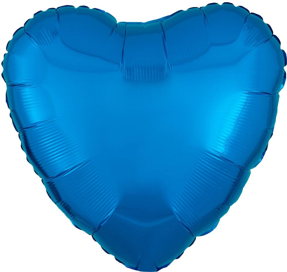 Royal Blue Heart Balloon (18 Inch)