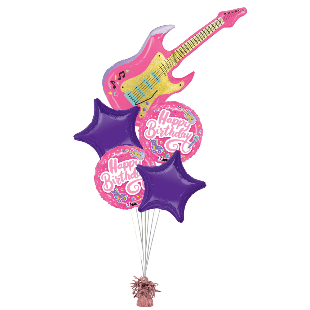 Popstar Birthday Balloon Bouquet