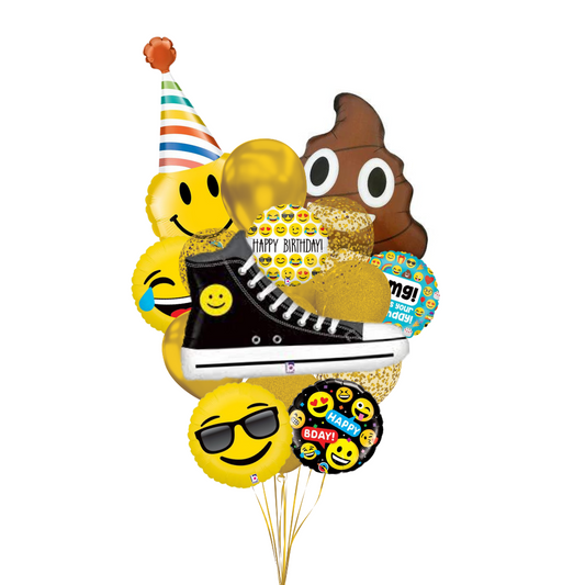 Emoji Birthday Designer's Choice Bouquet