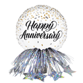Happy Anniversary Fringe Centerpiece