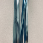 Light Blue Hanging Streamer Balloon Tails