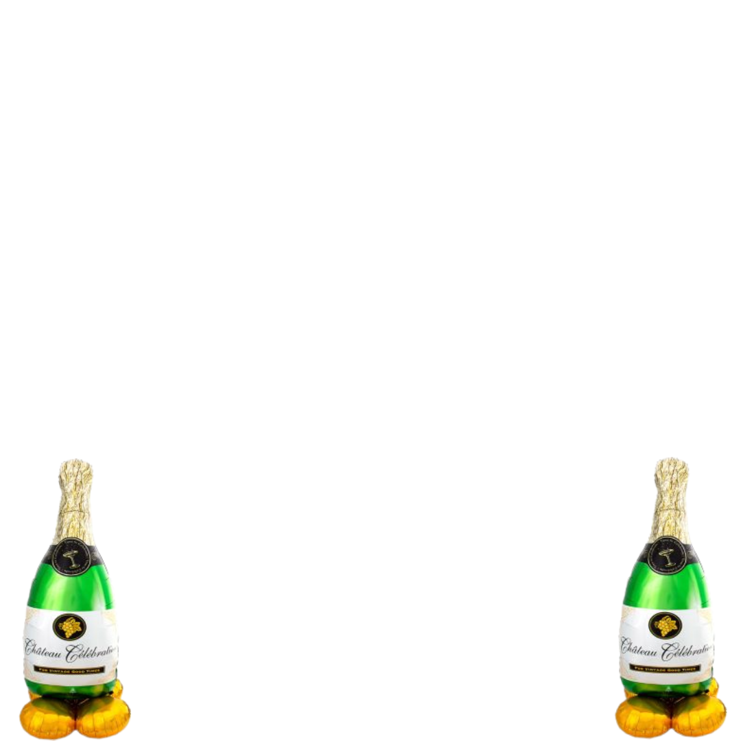 Giant Champagne Bottle Airloonz Balloon (60 Inch)