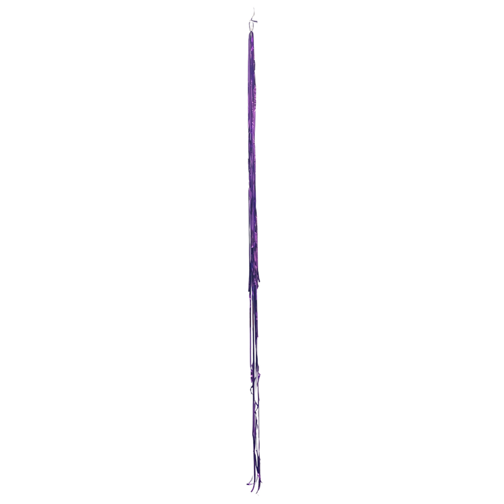 Violet Hanging Streamer Balloon Tails