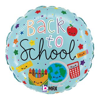 BACK TO SCHOOL SUPPLIES 18" (O)
