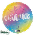 Rainbow Congratulations Foil Balloon (18 Inch)