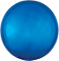Royal Blue Solid Orbz Balloon (15 Inch)
