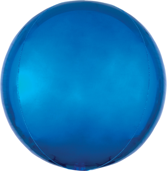 Royal Blue Solid Orbz Balloon (15 Inch)