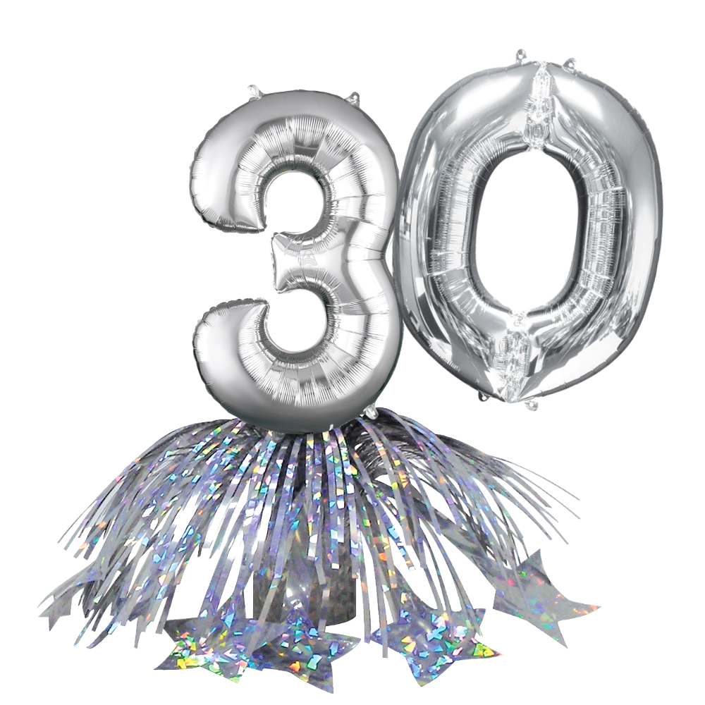 Choose Your Number Double Digit Centerpiece