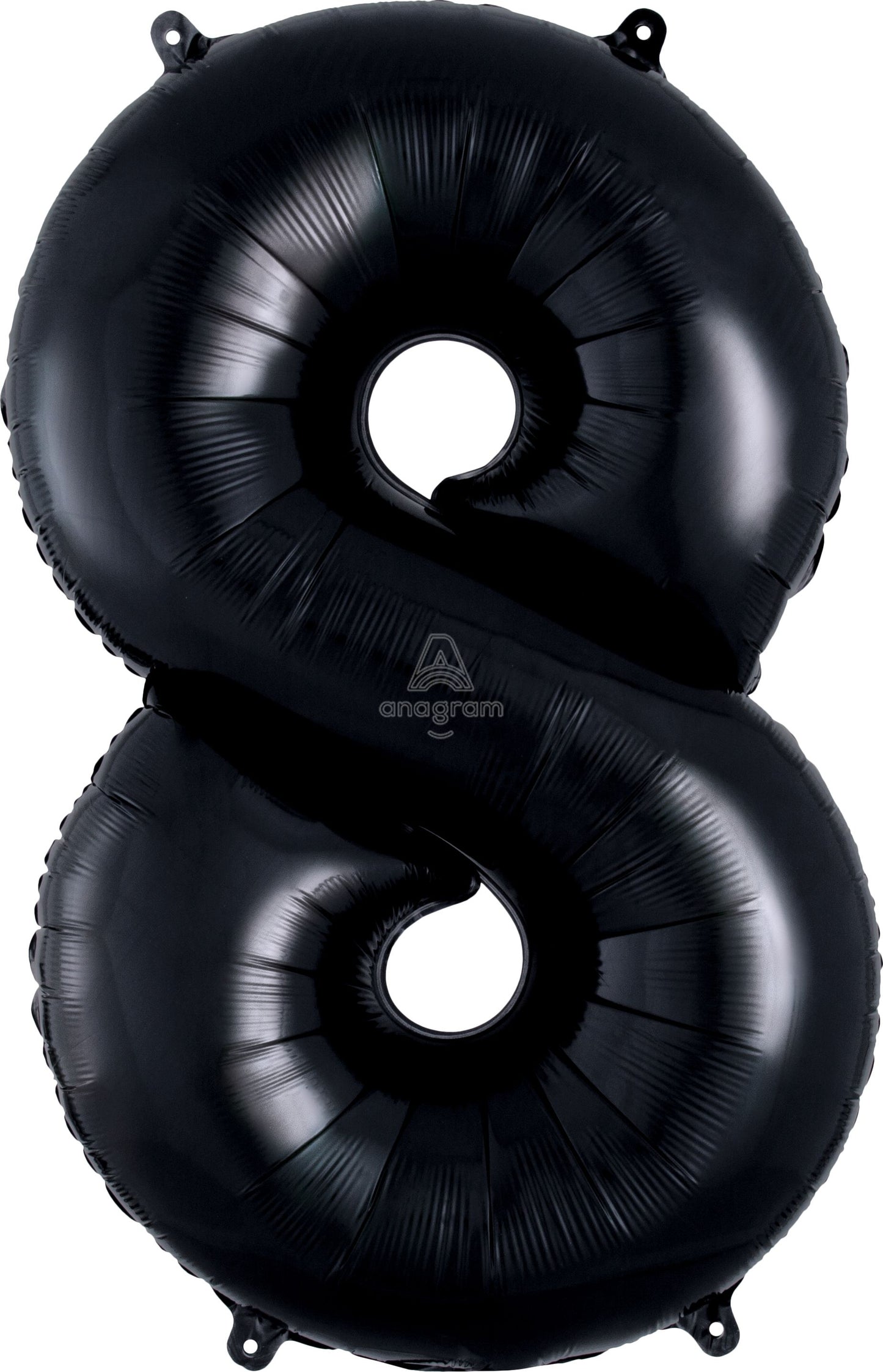 Floating Black Number "8" Balloon (3 Foot or 34 Inch)